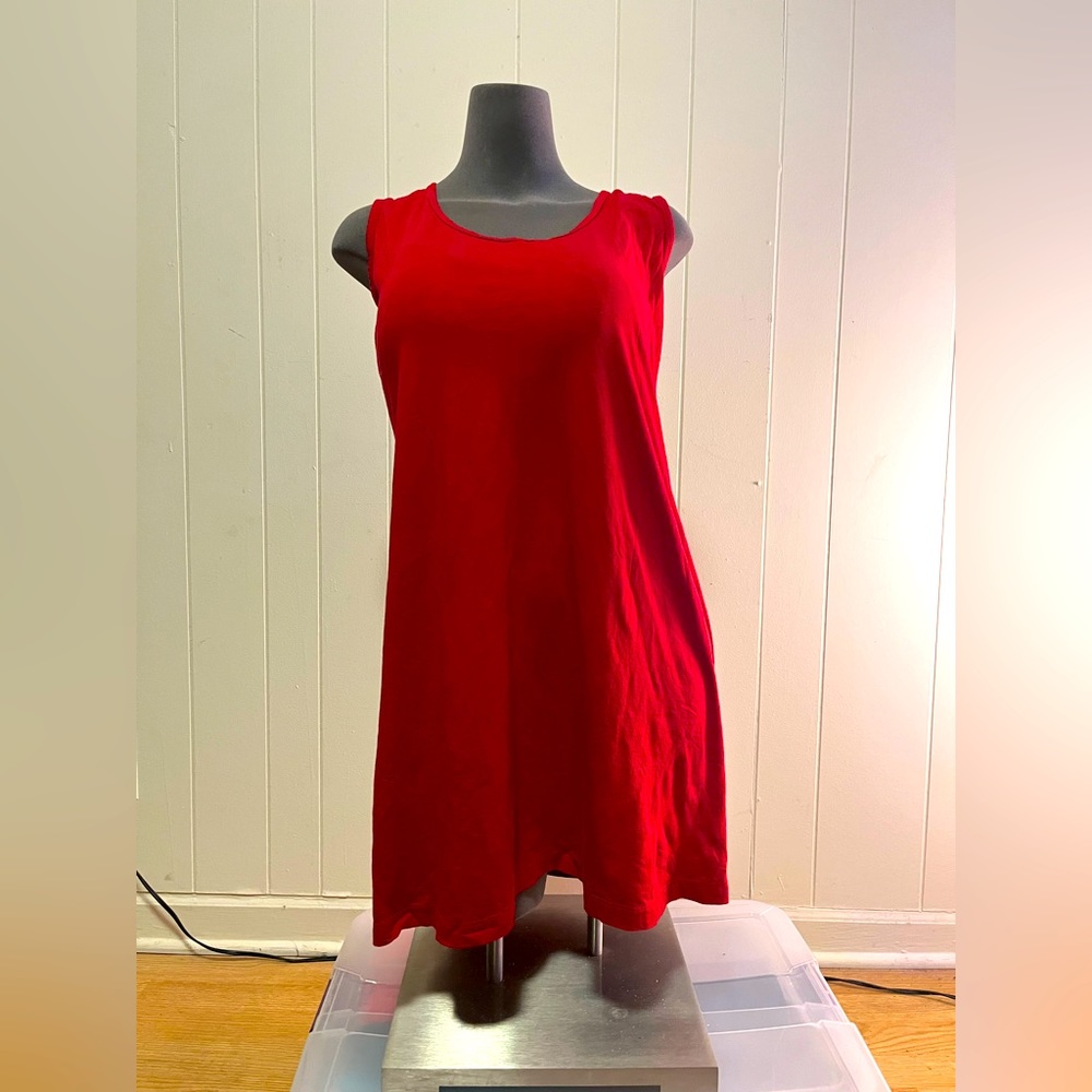 Red Goodnite Shirt 2X Made from Bamboo Viscose and Cotton